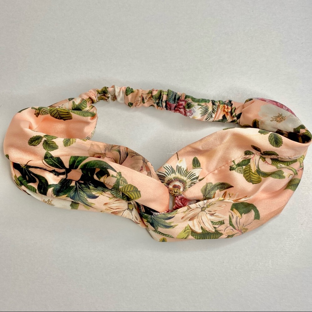 Floral Silk Headband